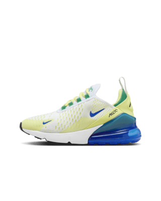 Air 270 junior white and blue best sale